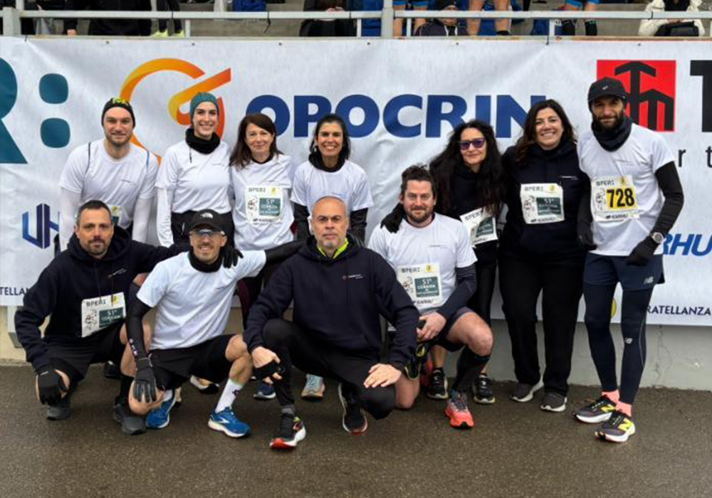 Opocrin Group renews its engagement for sports and health by sponsoring Corrida di San Geminiano and supporting Fondazione ANT Franco Pannuti