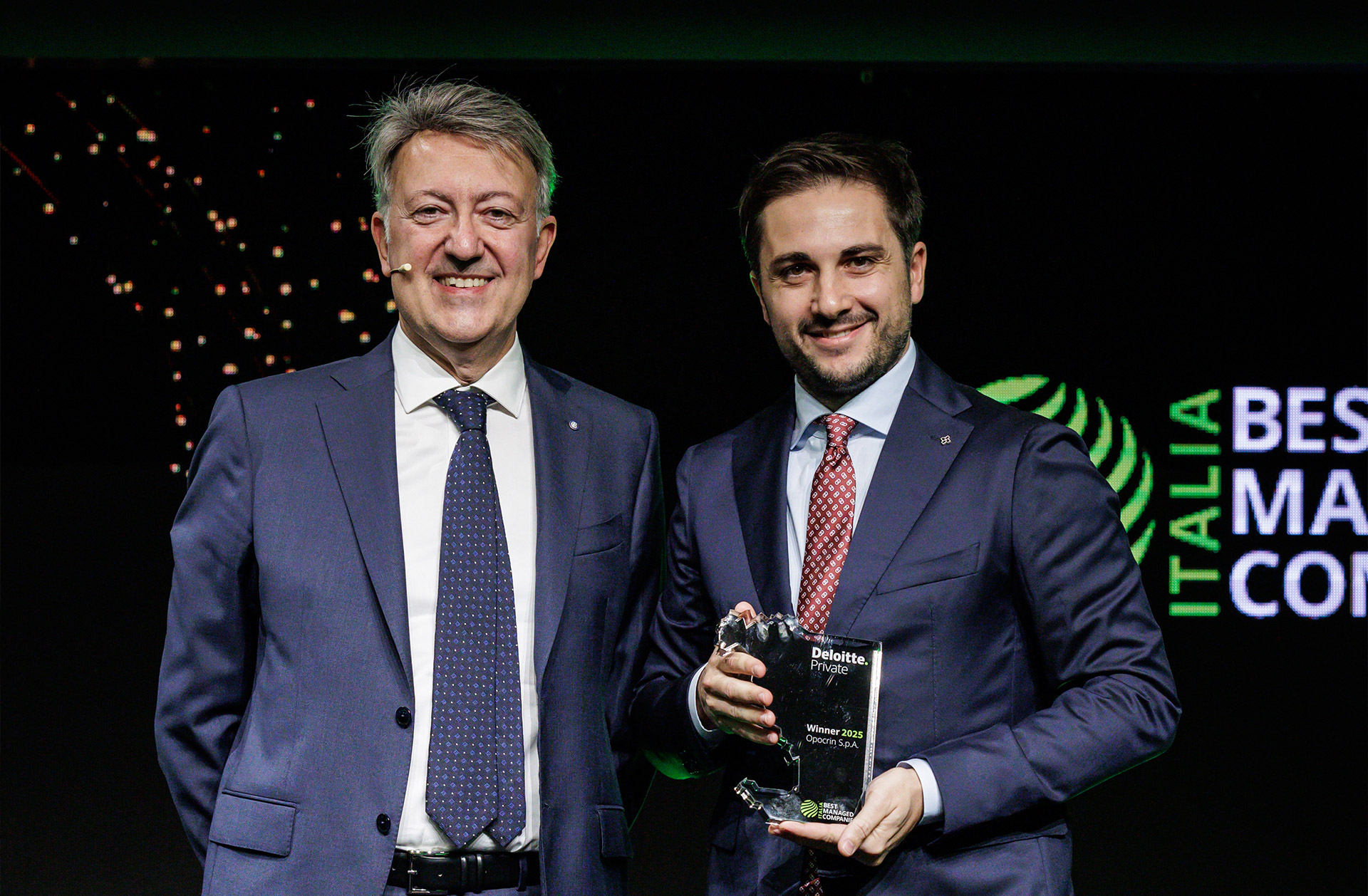 Opocrin S.p.A. premiata al “Best Managed Companies” Award 2025 di Deloitte Private